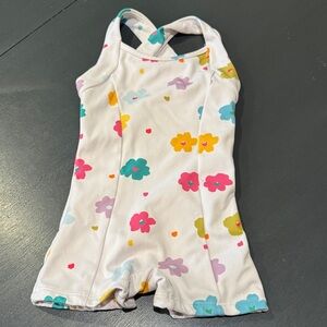 Sweet Honey Strappy Leotard - Playful 3T